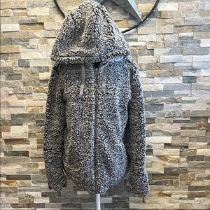 Thread & Supply Soft Gray Sherpa Jacket